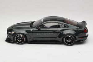 Ford Mustang Liberty Walk Zöld GT Spirit 1:18 GT838 Gyanta – 3. kép a 6-ből