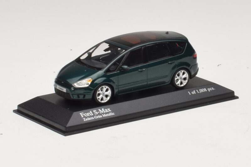 Ford S-Max Zöld Metál Minichamps 1:43 400085401 Fém