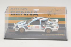 Ford Sierra RS Cosworth #1 A. Senna Rally Test 1986 Minichamps 1:43 540864399 Fém – 4. kép a 4-ből