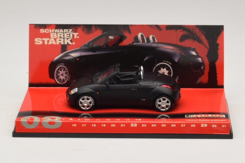 Ford StreetKa Fulda Fekete Matt Minichamps 1:43 436086432 Fém
