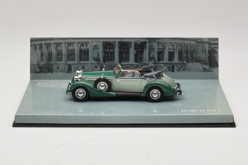 Horch 853 Cabriolet Zöld Minichamps 1:43 436012034 Fém