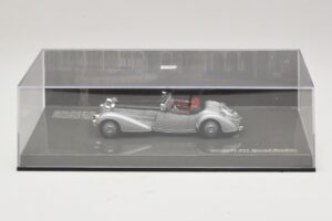 Horch 855 Special Roadster Ezüst Fekete Minichamps 1:43 436014204 Fém – 5. kép a 5-ből