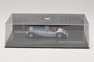 Horch 855 Special Roadster Ezüst Kék Minichamps 1:43 436014202 Fém – 5. kép a 5-ből