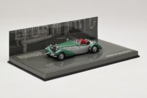 Horch 855 Special Roadster Ezüst Zöld Minichamps 1:43 436014205 Fém – 2. kép a 5-ből