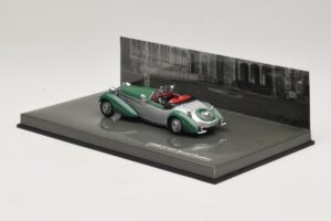 Horch 855 Special Roadster Ezüst Zöld Minichamps 1:43 436014205 Fém – 3. kép a 5-ből