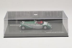 Horch 855 Special Roadster Ezüst Zöld Minichamps 1:43 436014205 Fém – 5. kép a 5-ből