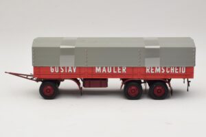Kassbohrer Platós Utánfutó Mauler Remscheid Minichamps 1:43 439161099 Fém – 3. kép a 6-ből
