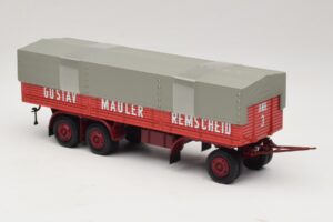 Kassbohrer Platós Utánfutó Mauler Remscheid Minichamps 1:43 439161099 Fém – 4. kép a 6-ből