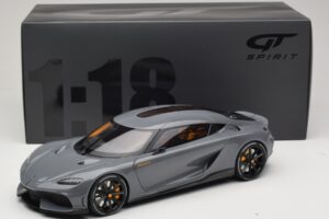 Koenigsegg Gemera Szürke GT Spirit 1:18 GT374 Gyanta – 5. kép a 5-ből
