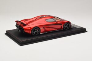 Koenigsegg Regera Candy Apple Red FrontiArt 1:18 AS010-77 Gyanta – 2. kép a 7-ből