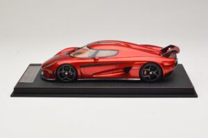 Koenigsegg Regera Candy Apple Red FrontiArt 1:18 AS010-77 Gyanta – 3. kép a 7-ből