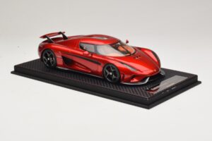 Koenigsegg Regera Candy Apple Red FrontiArt 1:18 AS010-77 Gyanta – 4. kép a 7-ből
