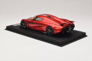 Koenigsegg Regera Candy Apple Red FrontiArt 1:18 AS010-77 Gyanta – 5. kép a 7-ből