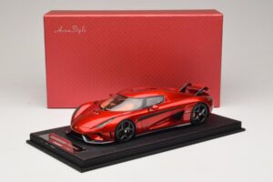 Koenigsegg Regera Candy Apple Red FrontiArt 1:18 AS010-77 Gyanta – 7. kép a 7-ből