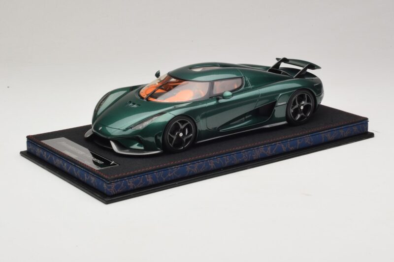 Koenigsegg Regera Zöld Tónusos Karbon FrontiArt 1:18 AS010-110 Gyanta