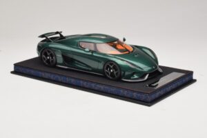 Koenigsegg Regera Zöld Tónusos Karbon FrontiArt 1:18 AS010-110 Gyanta – 5. kép a 7-ből