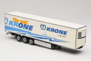 Krone Cooliner Csuklós Doboz Félpótkocsi Minichamps 1:43 439911040 Fém – 4. kép a 6-ből