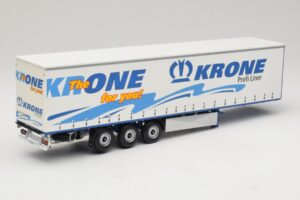 Krone Profiliner Csuklós Ponyvás Félpótkocsi Minichamps 1:43 439911120 Fém – 2. kép a 6-ből