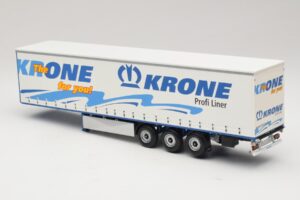 Krone Profiliner Csuklós Ponyvás Félpótkocsi Minichamps 1:43 439911120 Fém – 5. kép a 6-ből