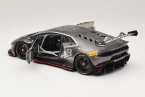 Lamborghini Huracan LP620-2 Super Trofeo #63 Sötétszürke 2016 AUTOart 1:18 81559 Kompozit – 5. kép a 8-ből
