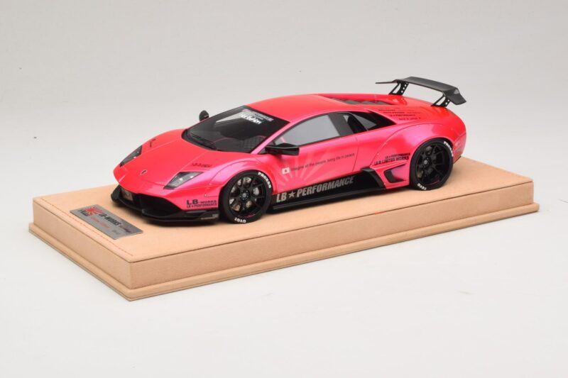 Lamborghini Murcielago Liberty Walk Fényes Pink AB Models 1:18 REMC044 Gyanta