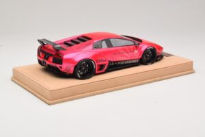 Lamborghini Murcielago Liberty Walk Fényes Pink AB Models 1:18 REMC044 Gyanta – 2. kép a 7-ből