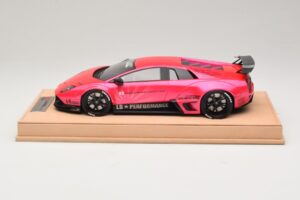 Lamborghini Murcielago Liberty Walk Fényes Pink AB Models 1:18 REMC044 Gyanta – 3. kép a 7-ből