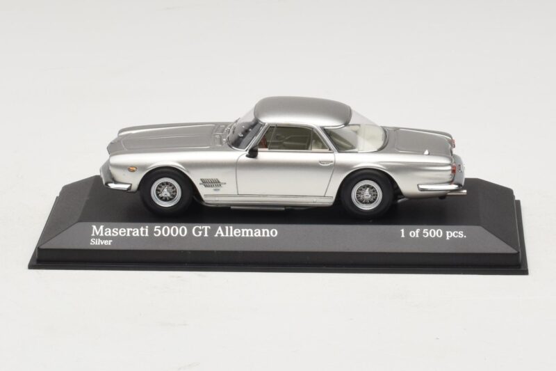 Maserati 5000 GT Allemano Ezüst Minichamps 1:43 Maserati 5000 GT Allemano Ezüst Minichamps 1:43 437123324 Fém