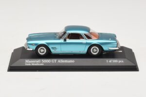 Maserati 5000 GT Allemano Verde Metallizzato Minichamps 1:43 437123320 Fém