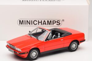 Maserati Biturbo Spyder Piros Minichamps 1:18 107123530 Gyanta – 6. kép a 6-ből