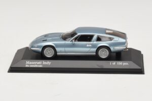 Maserati Indy Blue Metallic Minichamps 1:43 437123122 Fém