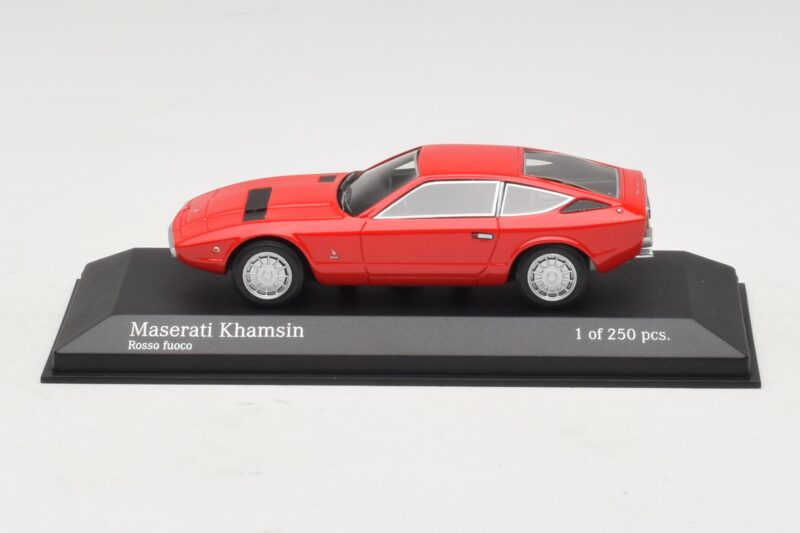 Maserati Khamsin Piros Minichamps 1:43 437123224 Fém