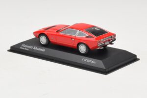Maserati Khamsin Piros Minichamps 1:43 437123224 Fém – 3. kép a 4-ből