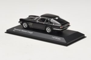 Maserati Mistral Fekete Minichamps 1:43 437123421 Fém – 3. kép a 4-ből