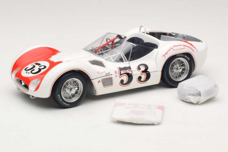 Maserati Tipo 61 #53 B. Krause Los Angeles Times Grand Prix Winner 1960 Minichamps 1:18 100601253 Fém