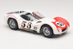 Maserati Tipo 61 #53 B. Krause Los Angeles Times Grand Prix Winner 1960 Minichamps 1:18 100601253 Fém – 6. kép a 8-ből
