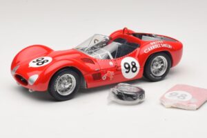 Maserati Tipo 61 #98 C. Shelby Times Mirror Grand Prix for Sportscars 1960 Minichamps 1:18 100601298 Fém