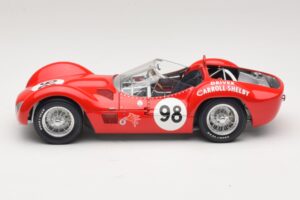 Maserati Tipo 61 #98 C. Shelby Times Mirror Grand Prix for Sportscars 1960 Minichamps 1:18 100601298 Fém – 4. kép a 8-ből