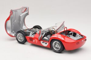 Maserati Tipo 61 #98 C. Shelby Times Mirror Grand Prix for Sportscars 1960 Minichamps 1:18 100601298 Fém – 5. kép a 8-ből