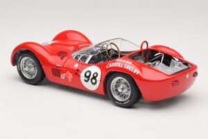 Maserati Tipo 61 #98 C. Shelby Times Mirror Grand Prix for Sportscars 1960 Minichamps 1:18 100601298 Fém – 7. kép a 8-ből