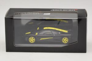 McLaren F1 Fekete Sárga Csíkokkal Minichamps 1:43 MCLAREN004 Fém – 4. kép a 4-ből