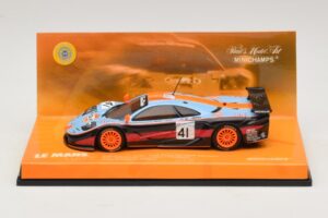 McLaren F1 GTR Gulf Team Davidoff #41 P-H. Raphanel / J-M. Gounon FIA GT Championship 1997 Minichamps 1:43 533174341 Fém
