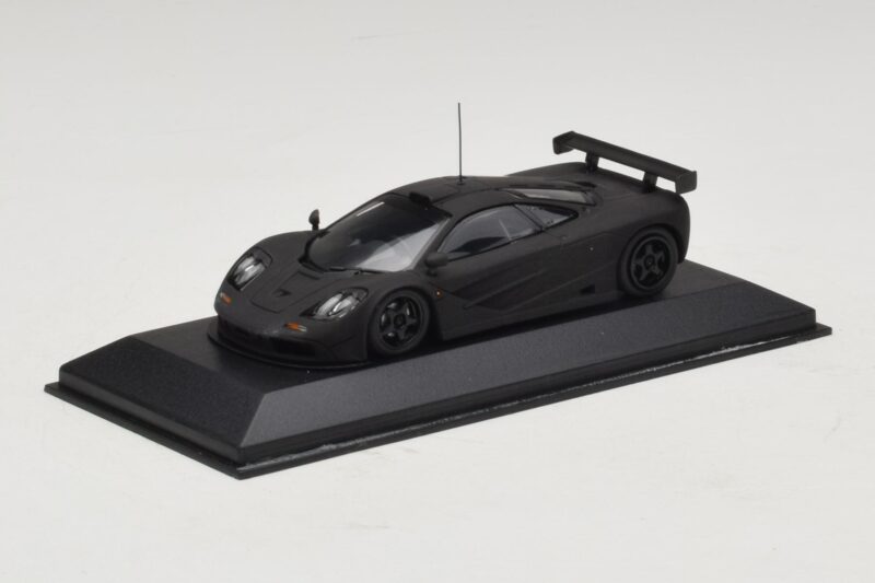 McLaren F1 GTR Prototype Matt Fekete Fekete Felnikkel Minichamps 1:43 MCLAREN009 Fém
