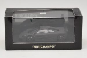 McLaren F1 GTR Prototype Matt Fekete Fekete Felnikkel Minichamps 1:43 MCLAREN009 Fém – 3. kép a 4-ből