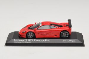 McLaren F1 GTR Prototype World Special Piros Minichamps 1:43 MCLAREN007 Fém – 3. kép a 4-ből