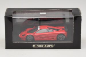 McLaren F1 GTR Prototype World Special Piros Minichamps 1:43 MCLAREN007 Fém – 4. kép a 4-ből