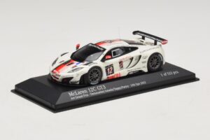 McLaren MP4-12C GT3 #12 Art Grand Prix Demoustier / Amado 24 Hours of Spa 2012 Minichamps 1:43 437121312 Fém – 2. kép a 4-ből