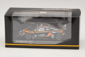 McLaren MP4-12C GT3 #16 Boutsen Racing Schmetz / Demirdjian 24 Hours of Spa 2014 Minichamps 1:43 437141316 Fém – 4. kép a 4-ből