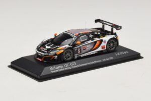 McLaren MP4-12C GT3 #5 Boutsen Racing Guilvert / Dermont 24 Hours of Spa 2013 Minichamps 1:43 437131305 Fém – 2. kép a 4-ből