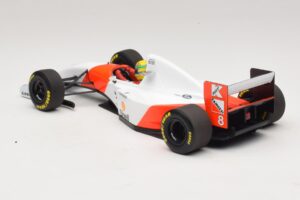 McLaren MP4/8 Ford #8 A. Senna Winner Japanese GP 1993 Minichamps 1:18 540931878 Fém – 5. kép a 7-ből